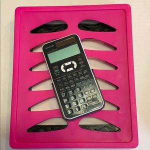 Locker stand and calculator